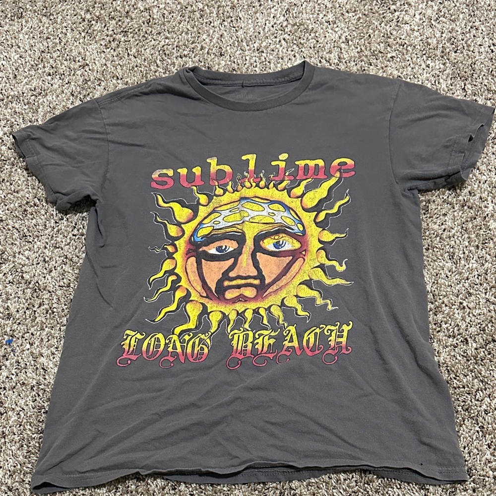 Sublime Graphic Tee with Sun Design